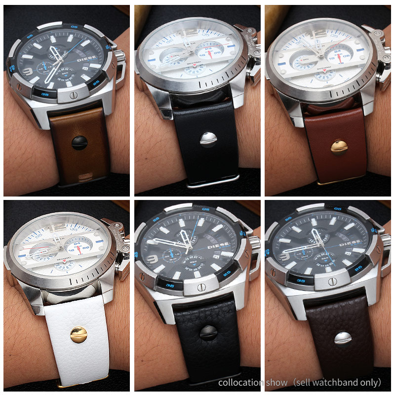 Watch Esim - Bracelet de montre en cuir véritable