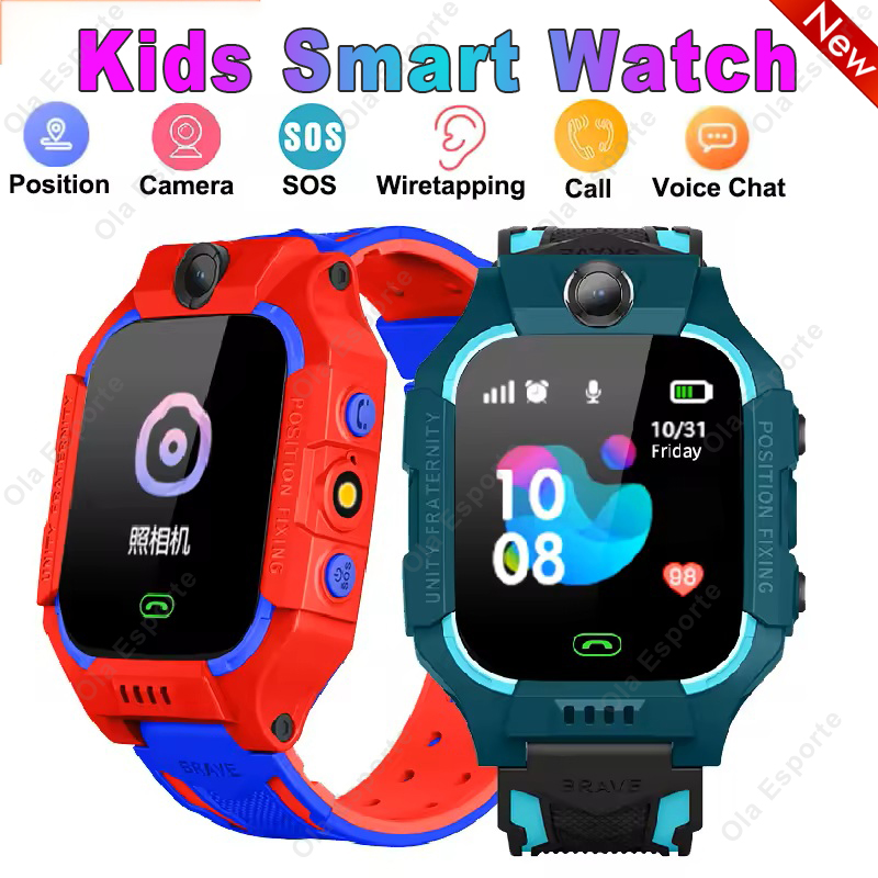 Smartwatch Watches Birthday Gift For Girls - Montre intelligente enfants 2G carte Sim