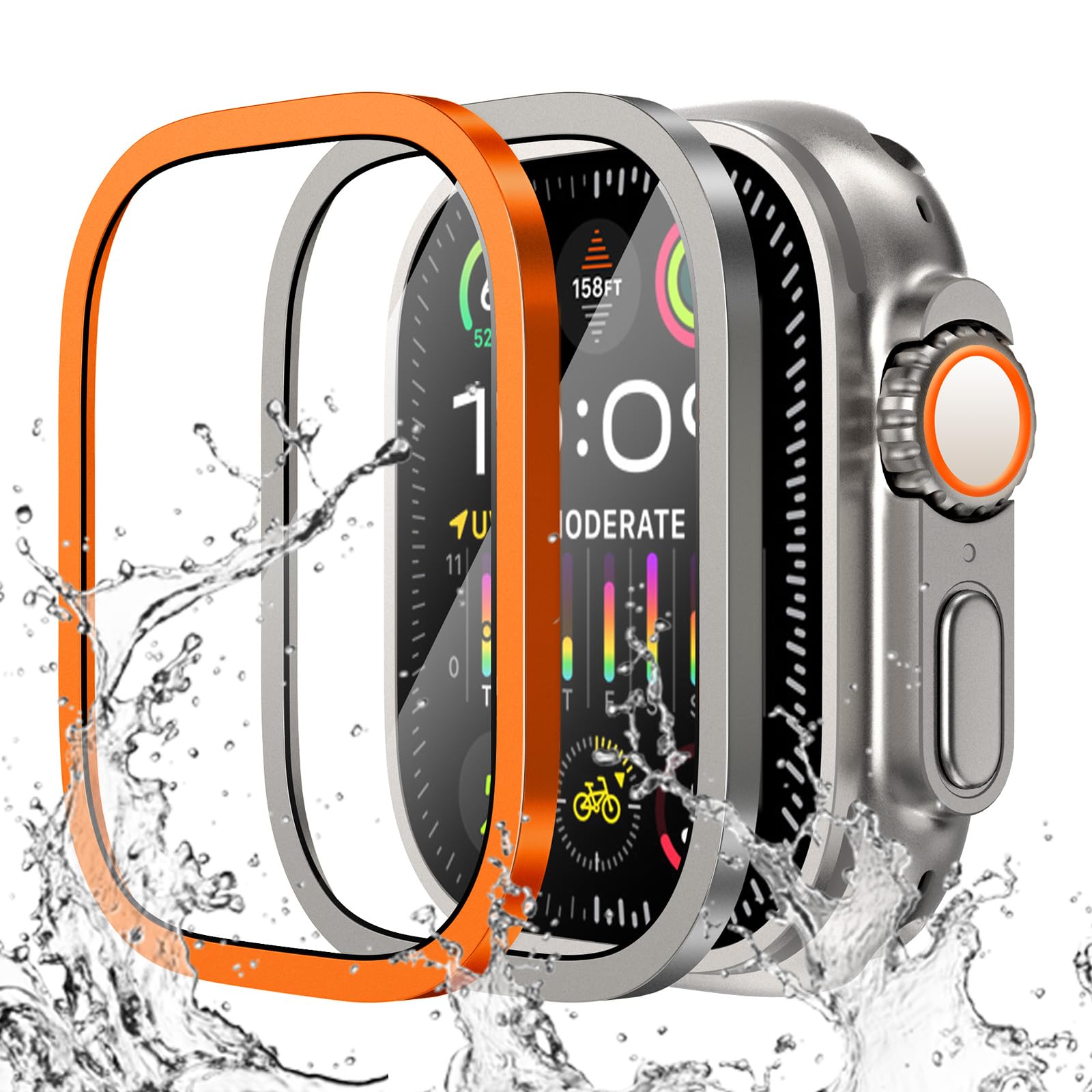Smartwatch Watches For Men - Verre trempé pour Apple Watch Ultra
