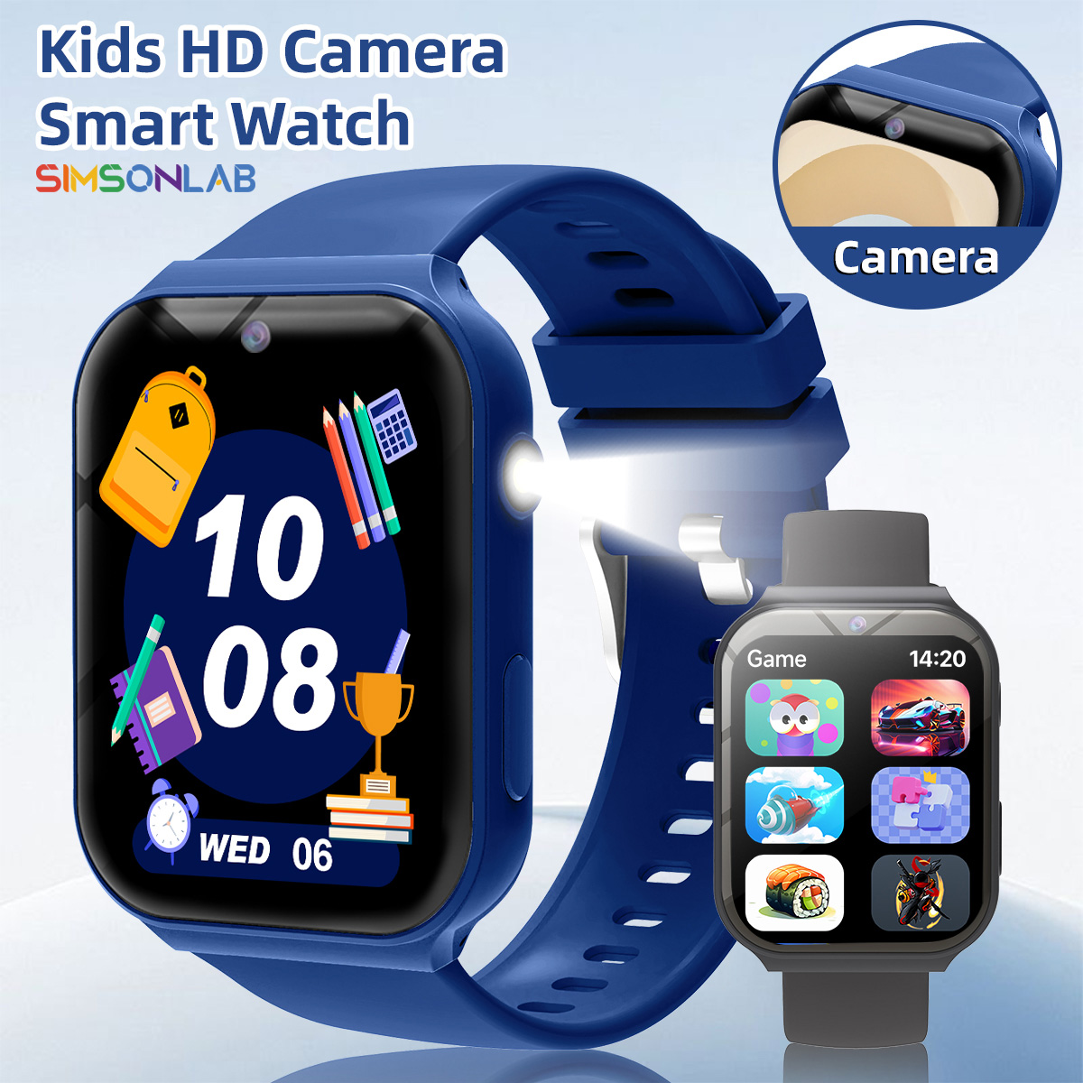Smartwatch Watches Birthday Gift For Girls - Nouvelle Montre Connectée 2026 pour Enfants