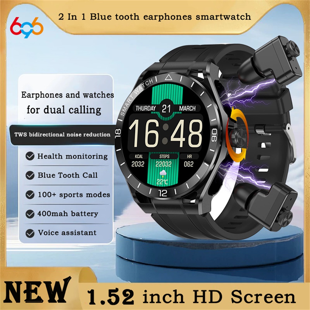 Smartwatch Noise Watches For Men - Montre connectée 2-en-1 pour hommes avec