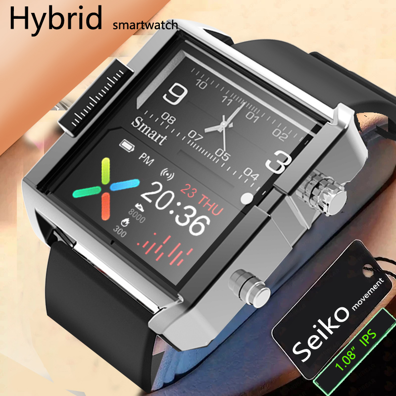 Hybrid Smartwatch - Montre connectée hybride T9 pour IOS
