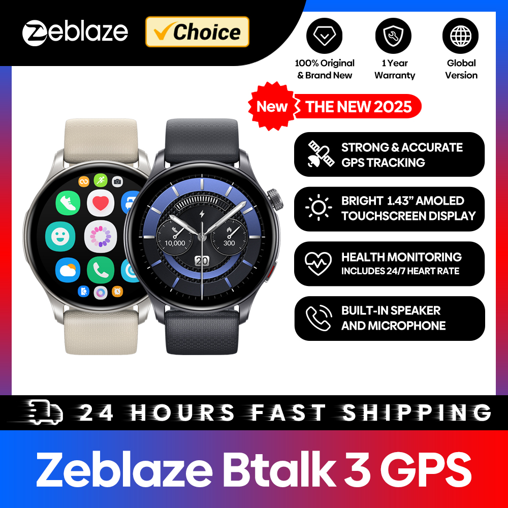 Hybrid Smartwatch - Zeblaze Banti3 Smartwatch avec GPS, écran