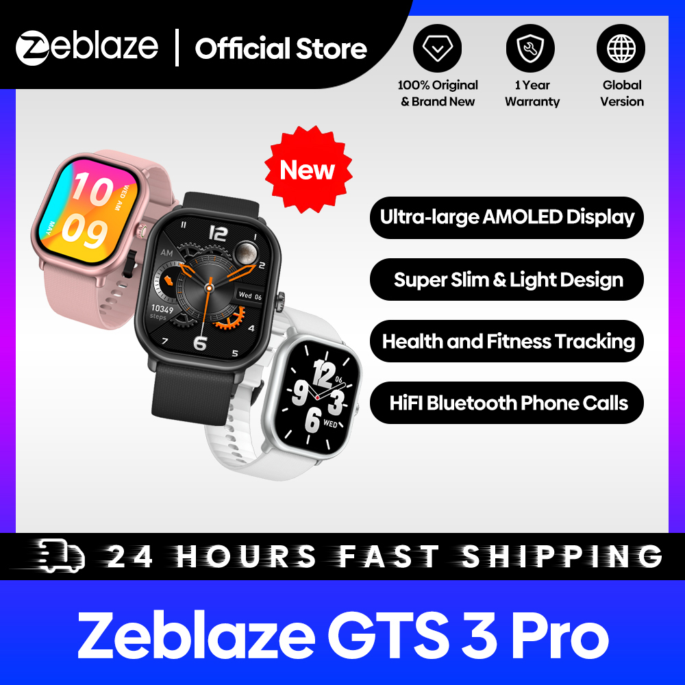 Hybrid Smartwatch - Nouveau Zeblaze GTS 3 Pro appel