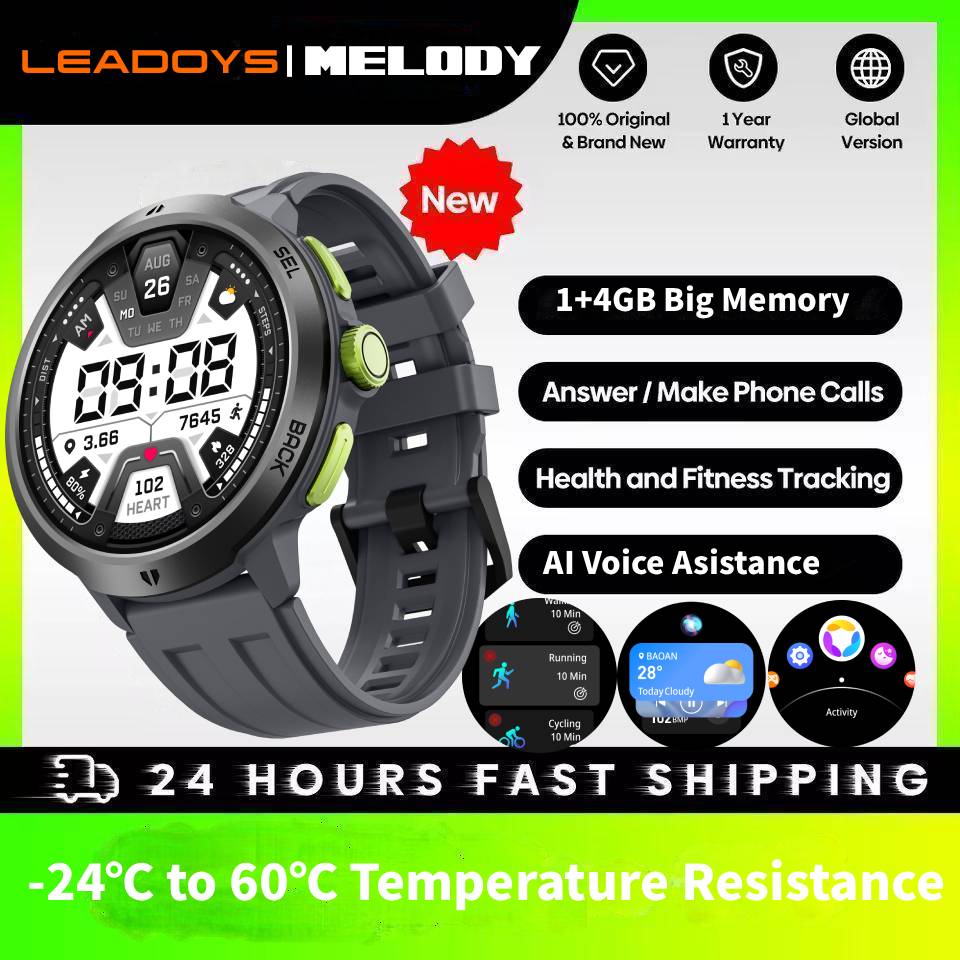 Smartwatch Running Watches For Men - LEADOYS C33 montre intelligente avec grande