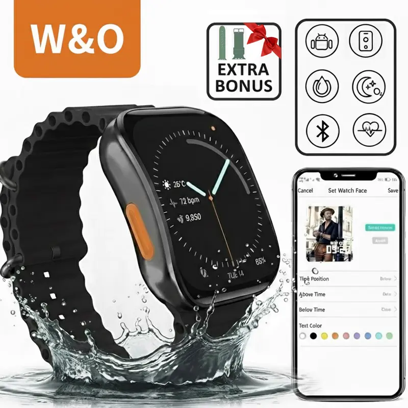 Smartwatch Watches Birthday Gift For Men - Montre connectée pour femmes et hommes,