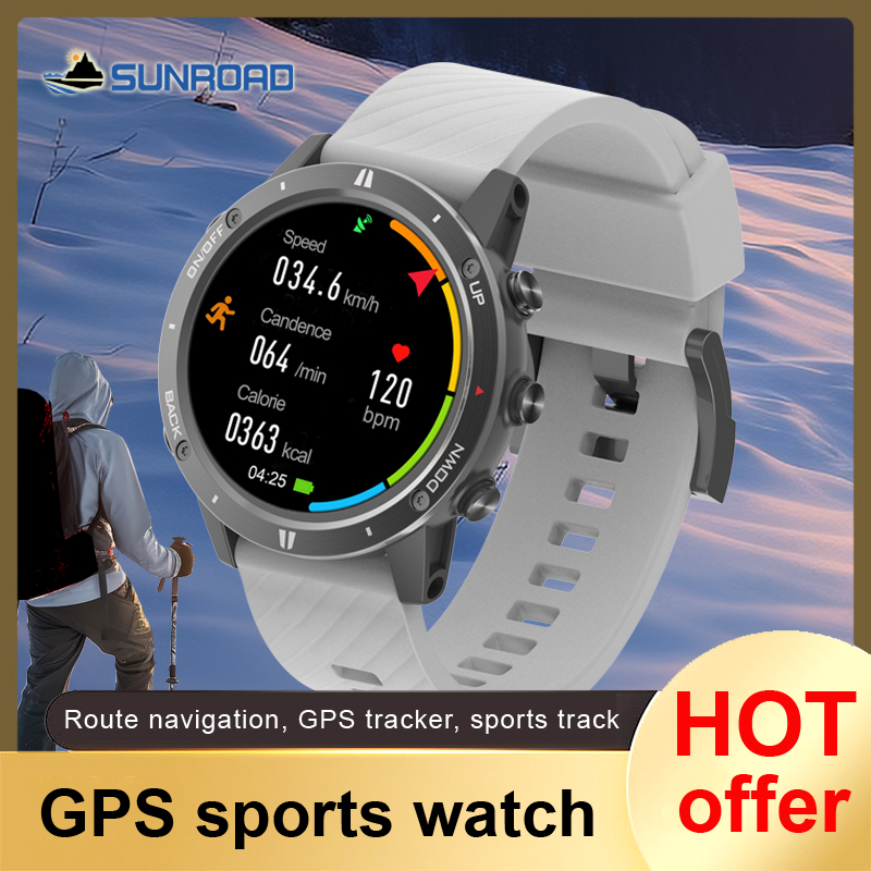 Smartwatch Running Watches For Men - Sunroad-Montre intelligente de sport étanche pour