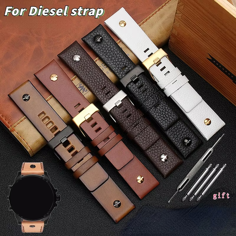 Bracelet de montre en cuir vér - Watch Esim avis et prix