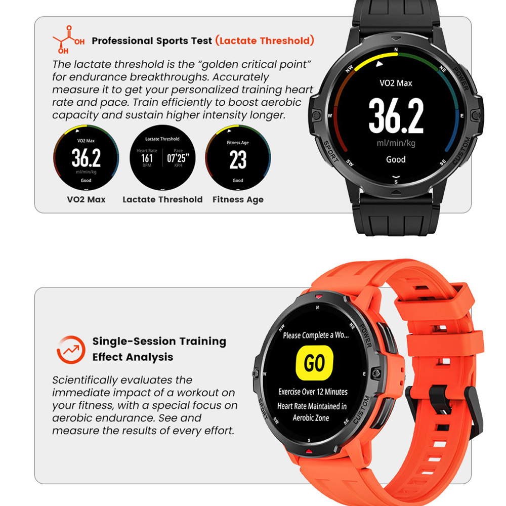 Montre connectée de sport GPS  - Smartwatch Running Watches For Men avis et prix