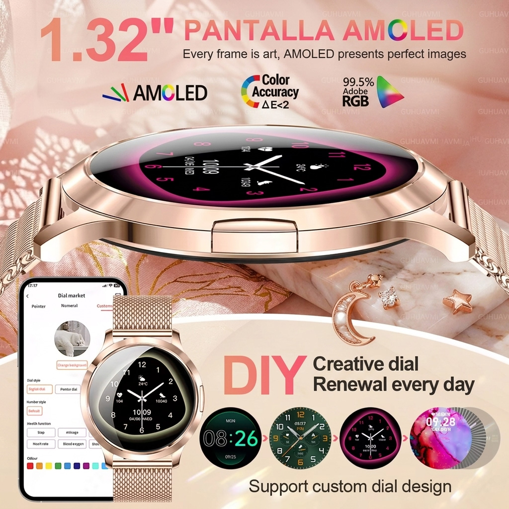 Nouvelle Montre Connectée NFC  - Smartwatch Stylish Watches For Women avis et prix