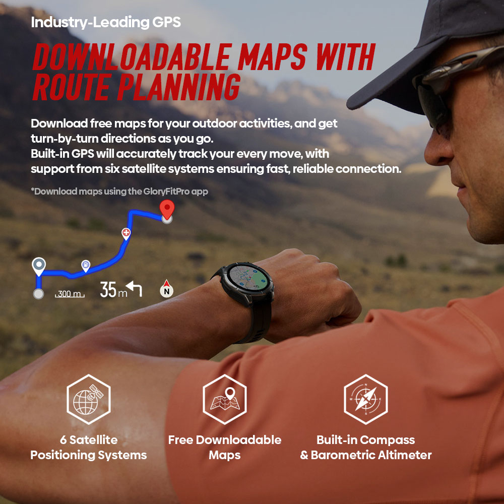 Nouvelle montre connectée GPS  - Hybrid Smartwatch avis et prix
