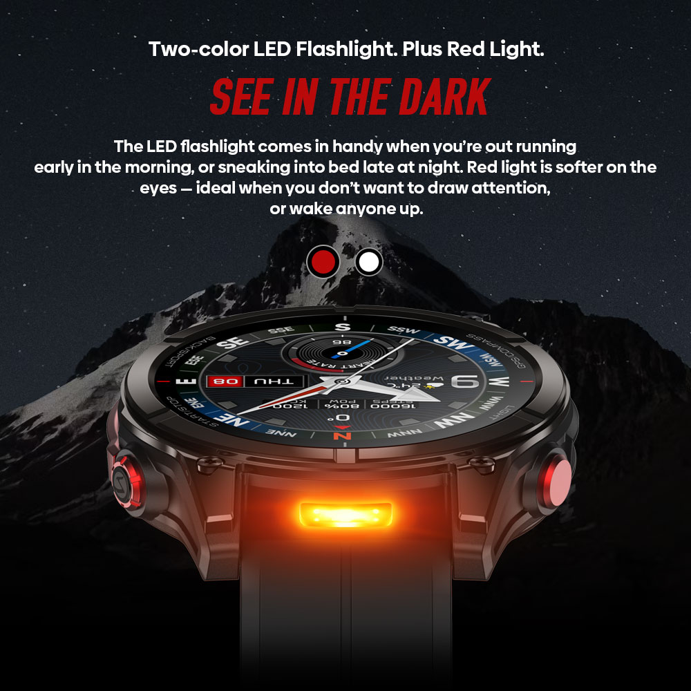 Nouvelle montre connectée GPS  - Hybrid Smartwatch avis et prix