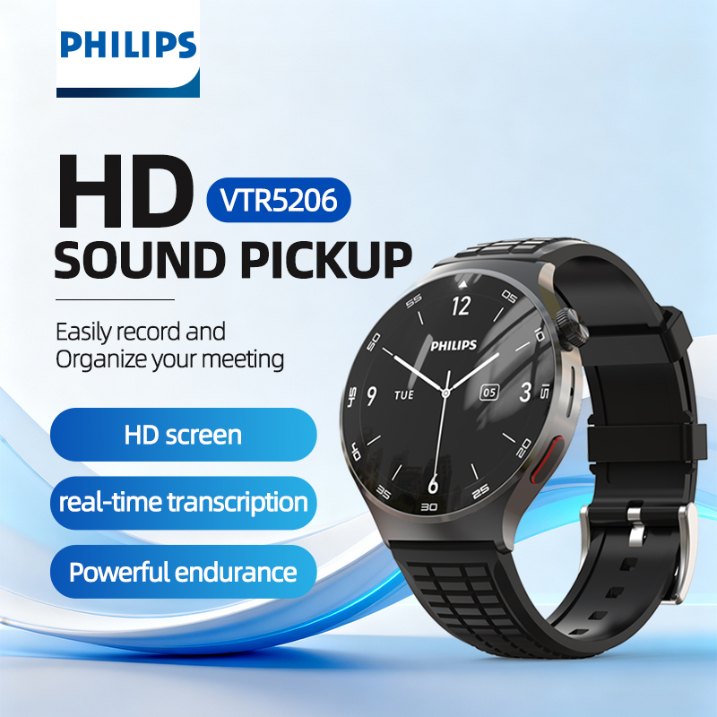 Montre Enregistreur Vocal PHIL - Smartwatch Noise Watches For Men avis et prix