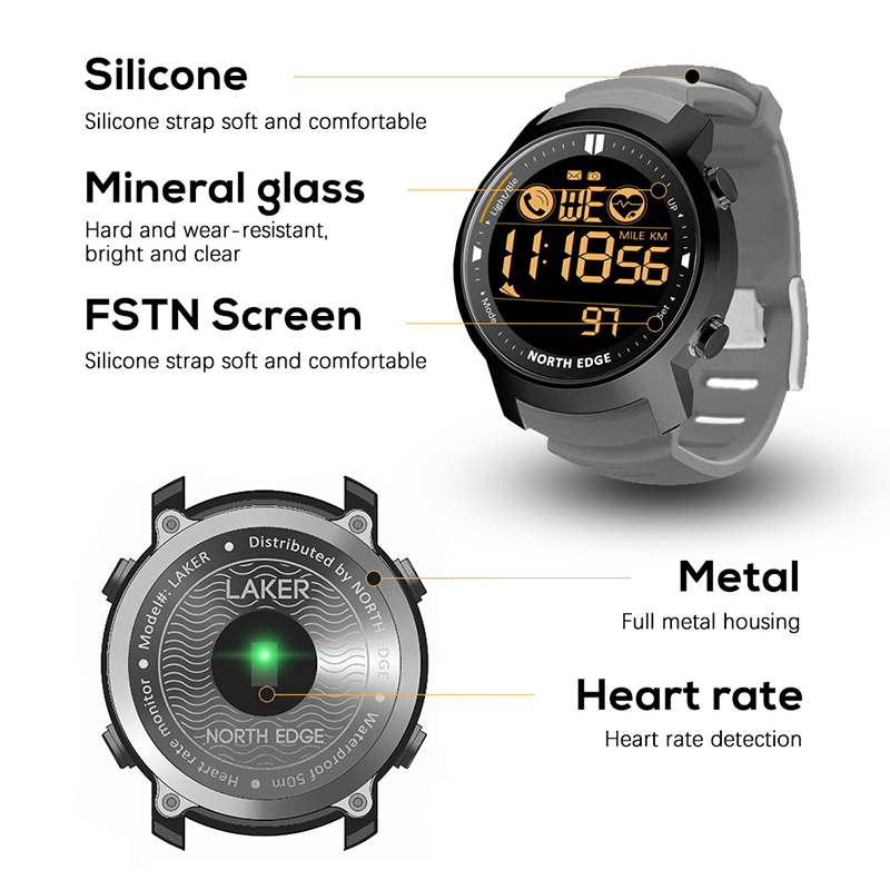 Km TH EDGE-Montre intelligente - Smartwatch Running Watches For Men avis et prix