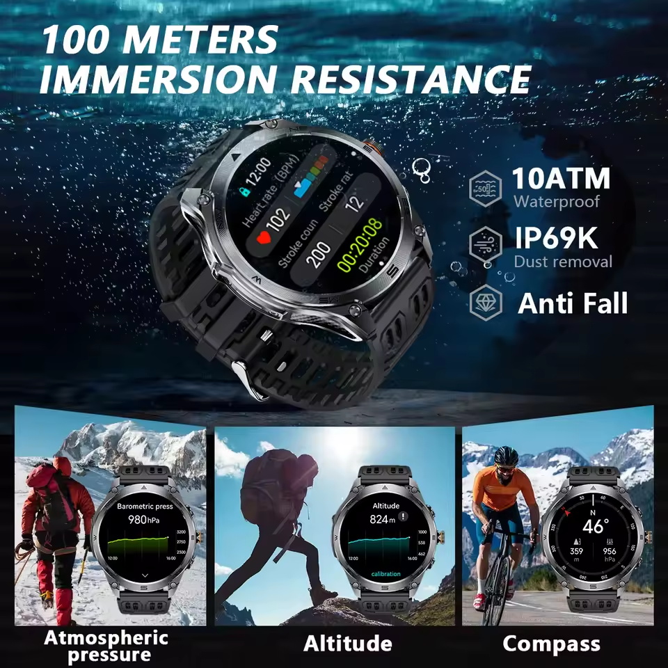 Montre connectée sport haut de - Smartwatch Running Watches For Men avis et prix