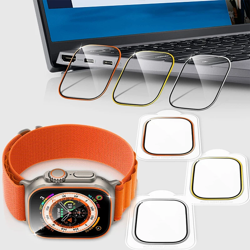 Verre trempé pour Apple Watch  - Smartwatch Watches For Men avis et prix