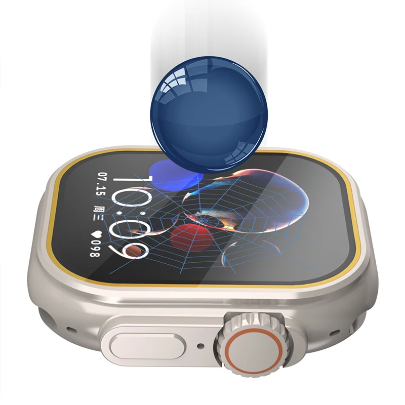 Verre trempé pour Apple Watch  - Smartwatch Watches For Men avis et prix