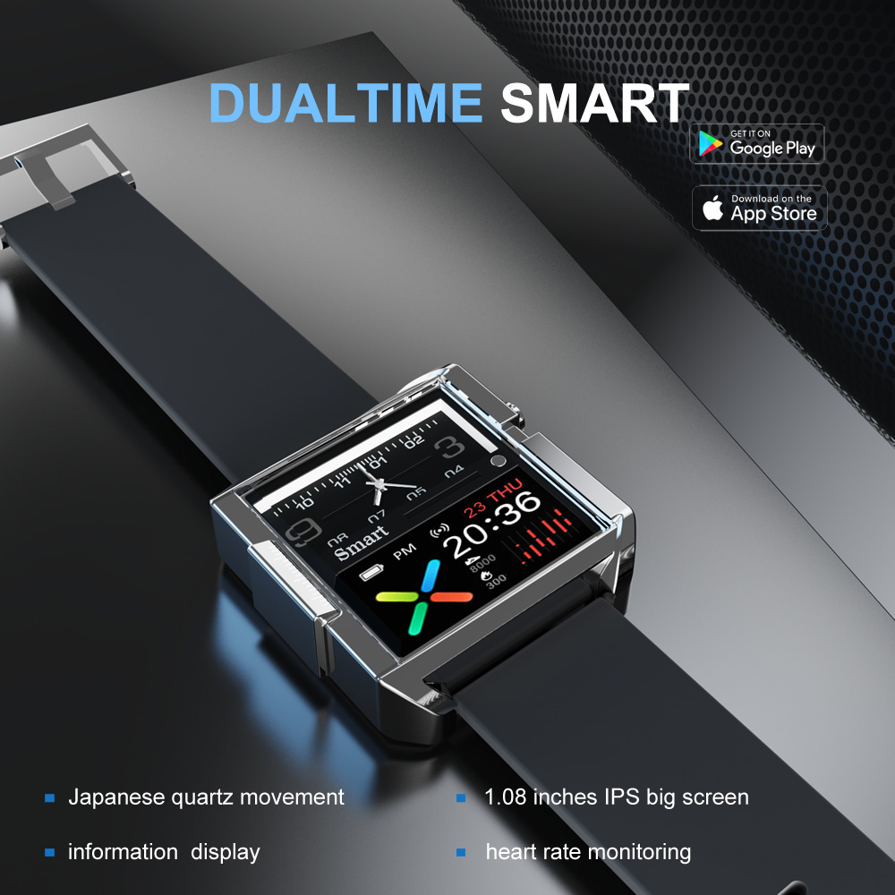 Montre connectée hybride T9 po - Hybrid Smartwatch avis et prix