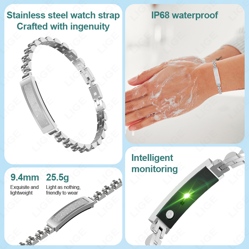 LIGE santé Bracelet intelligen - Couple Watches Smartwatch avis et prix