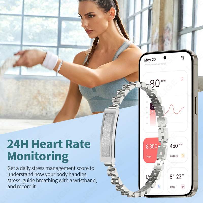 LIGE santé Bracelet intelligen - Couple Watches Smartwatch avis et prix
