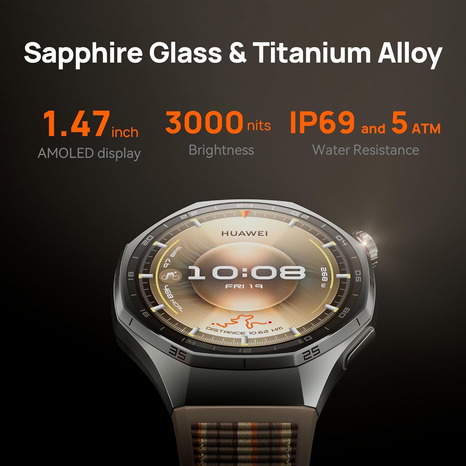 Montre connectée GPS HUAWEI WA - Smartwatch Running Watches For Men avis et prix