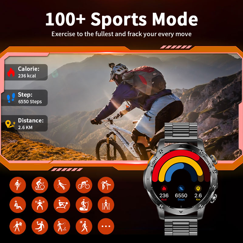Montre connectée pour hommes,  - Smartwatch Running Watches For Men avis et prix
