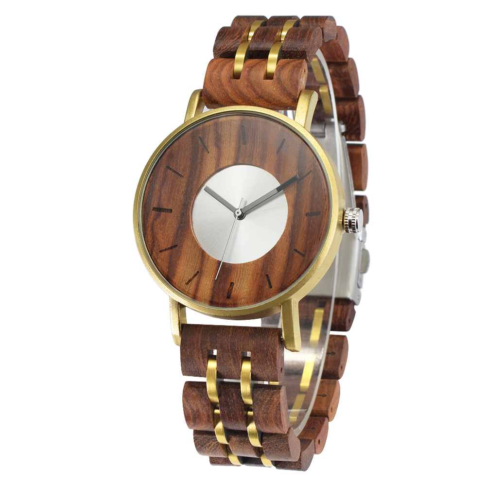 Montre en bois pour hommes et  - Smartwatch Stylish Watches For Women avis et prix