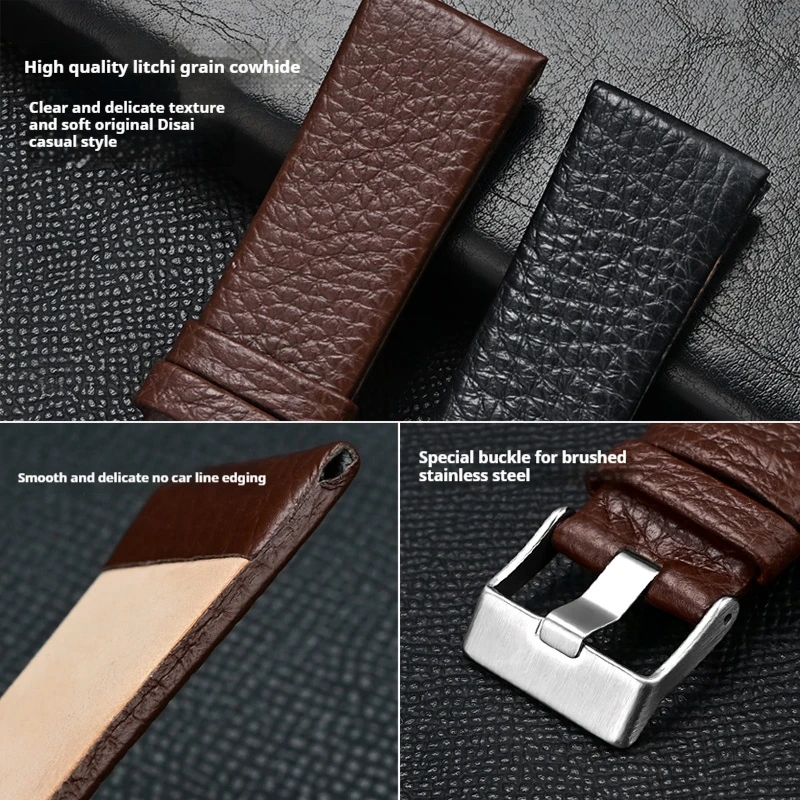 Bracelet en cuir véritable pou - Watch Esim avis et prix