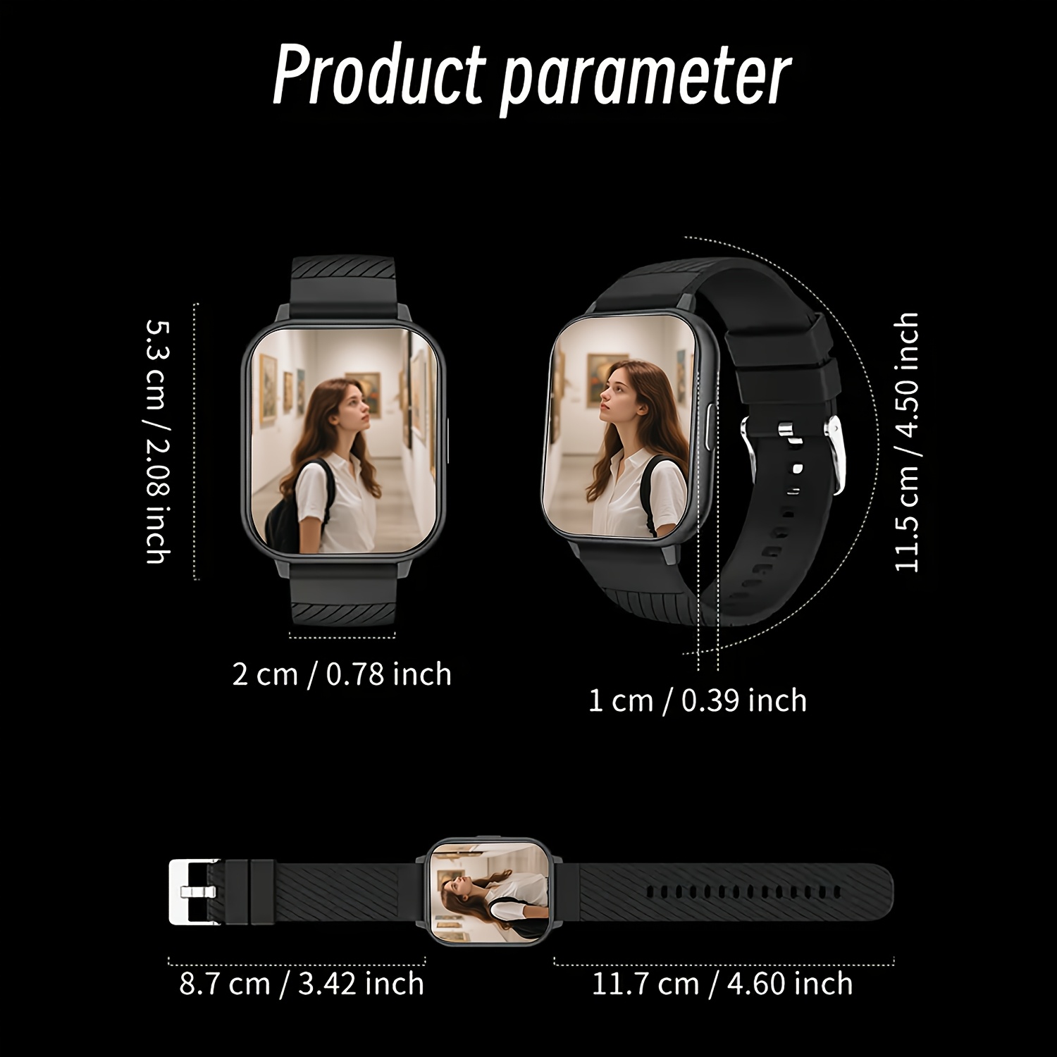 Montre connectée de sport, écr - Smartwatch Watches Birthday Gift For Men avis et prix