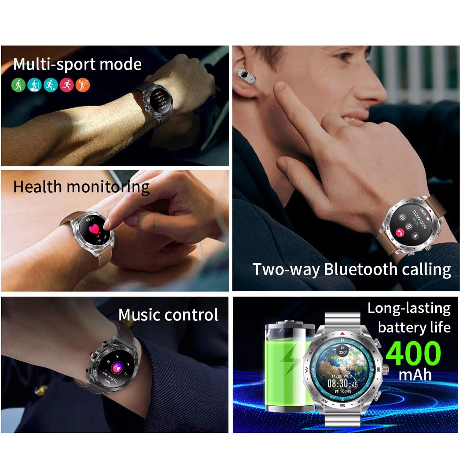 Montre connectée d'affaires 2  - Smartwatch Noise Watches For Men avis et prix