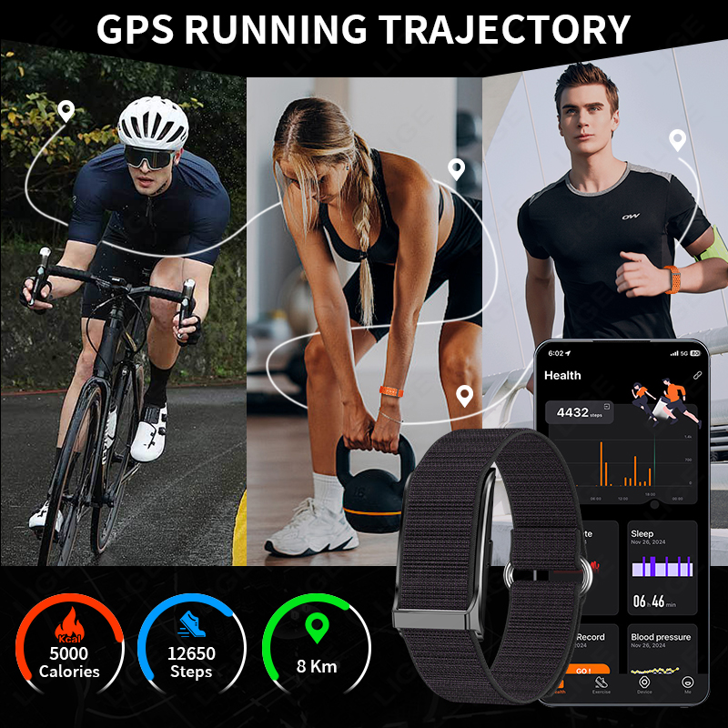 LIGE 100 + Sport Fitness Track - Smartwatch Watches For Men avis et prix
