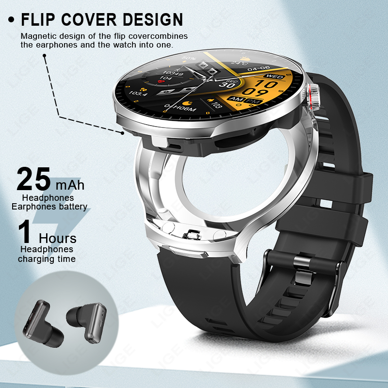 Montre connectée 2 en 1 pour h - Smartwatch Noise Watches For Men avis et prix