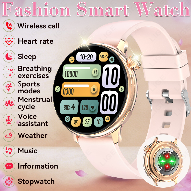 Montre connectée élégante LIGE - Smartwatch Stylish Watches For Women avis et prix