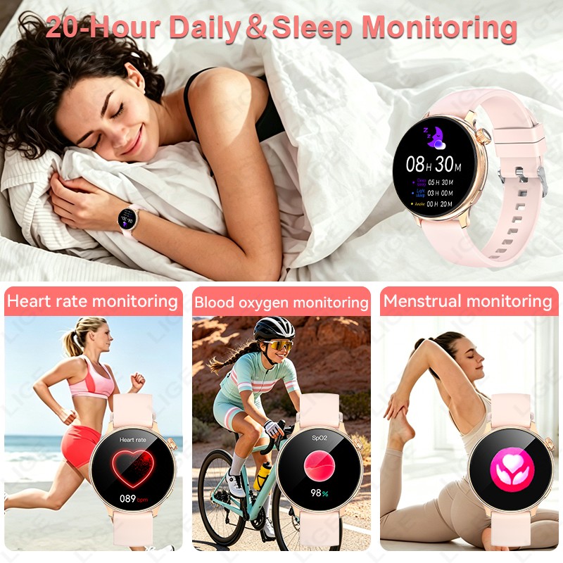 Montre connectée élégante LIGE - Smartwatch Stylish Watches For Women avis et prix